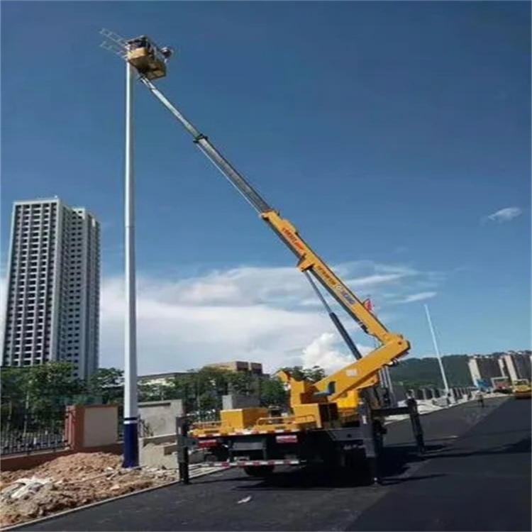 灌南县维修路灯的曲臂升降车出租